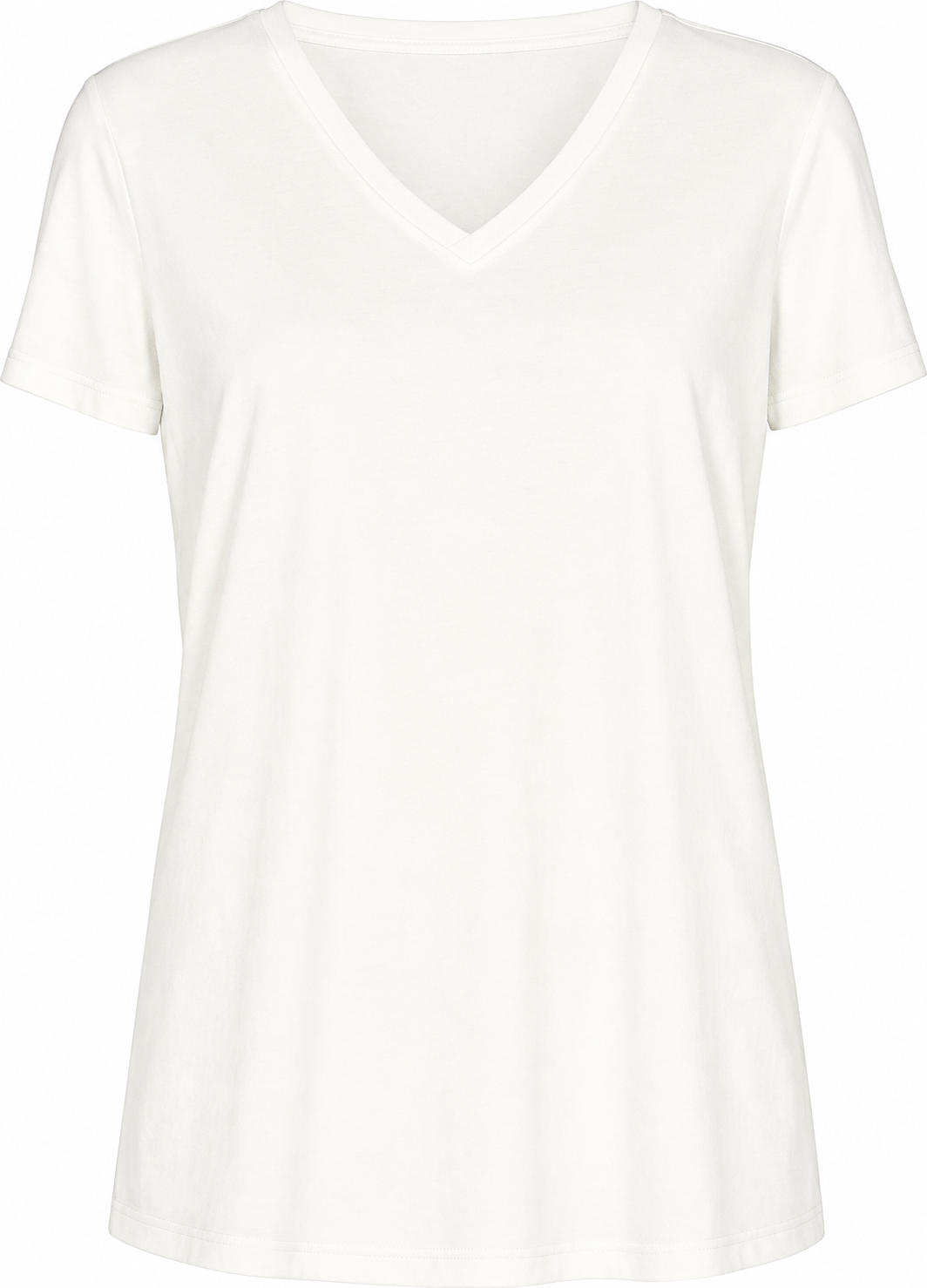 Ada t-shirt v-neck, White