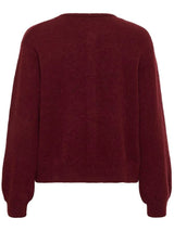 Ninell PW Cardigan, Burgunder