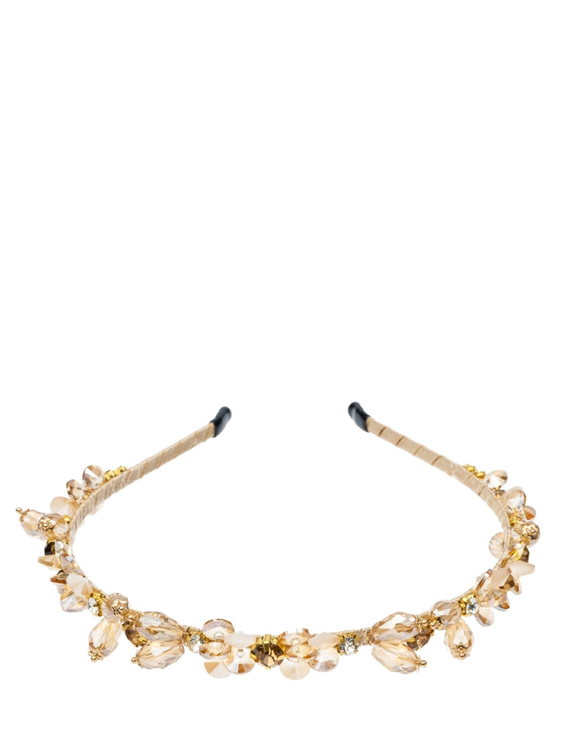 Crystal Hair Band, Champagne