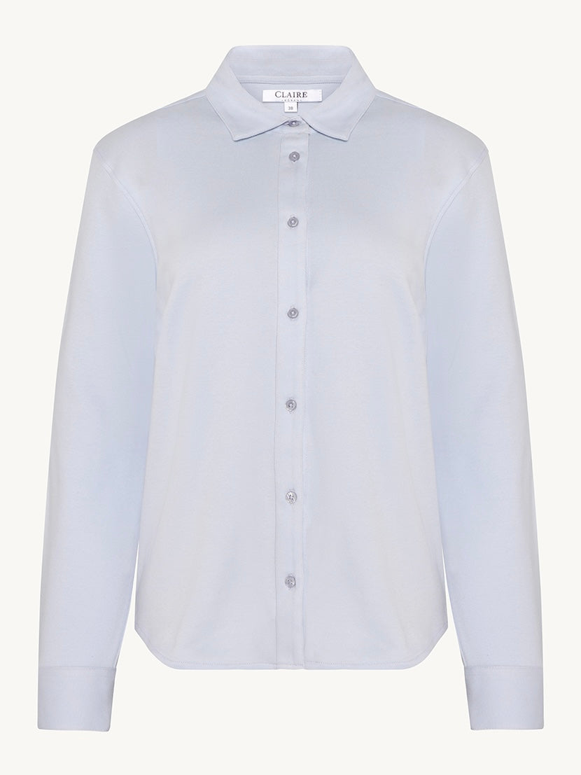 Reinna Shirt, Angel Blue