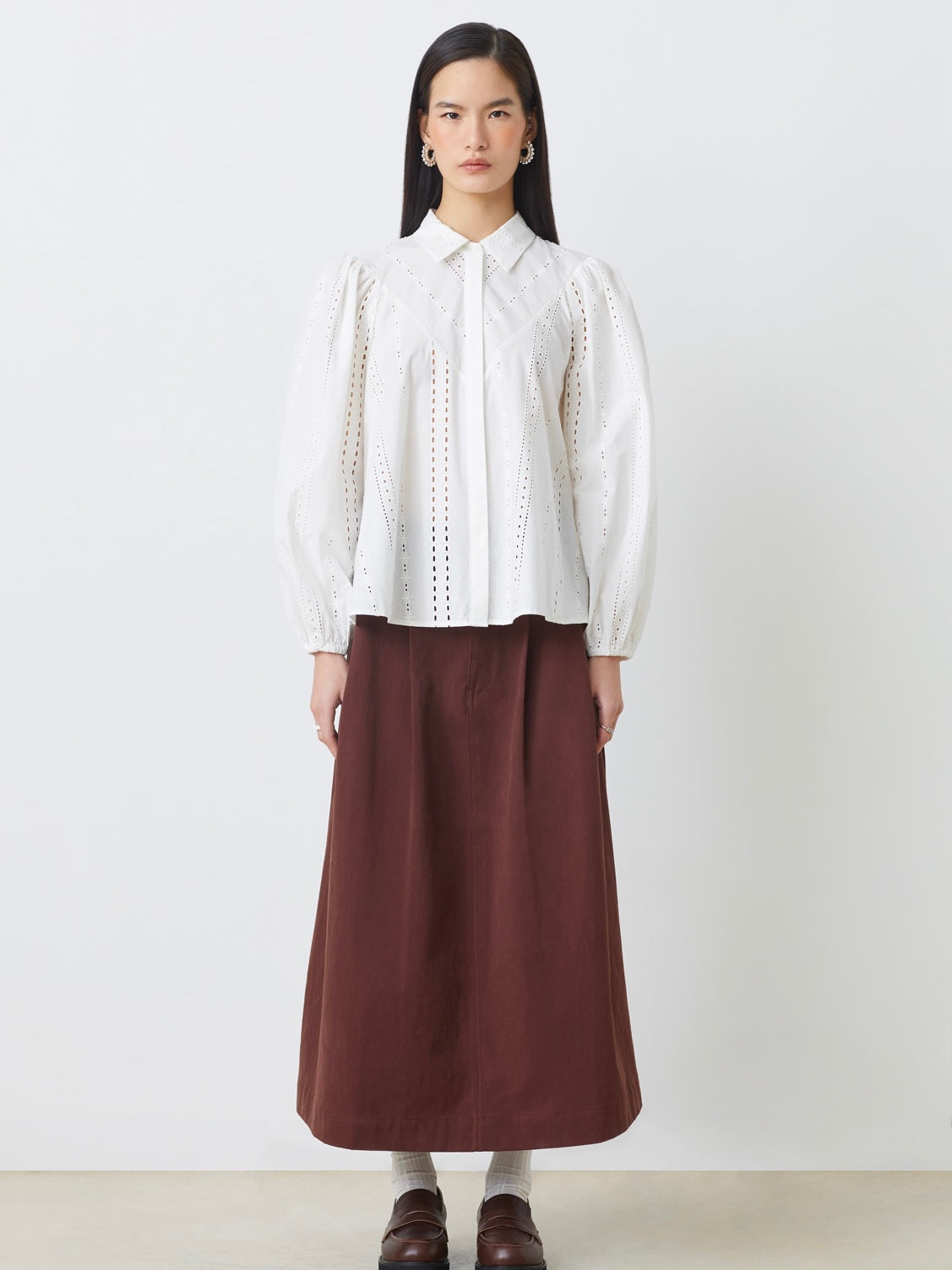 Louane Blouse, White