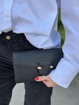 Sevres Clutch, Black