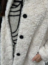 Fake Fur Jacket, Beige