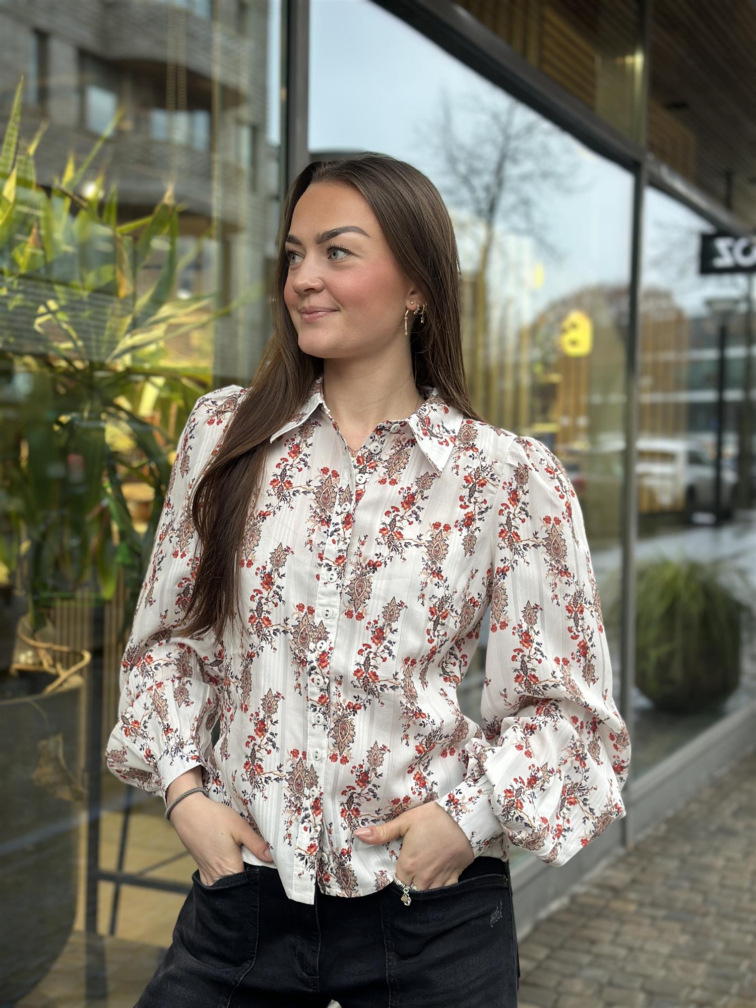 Bohemian Blouse,Vintage Paisley