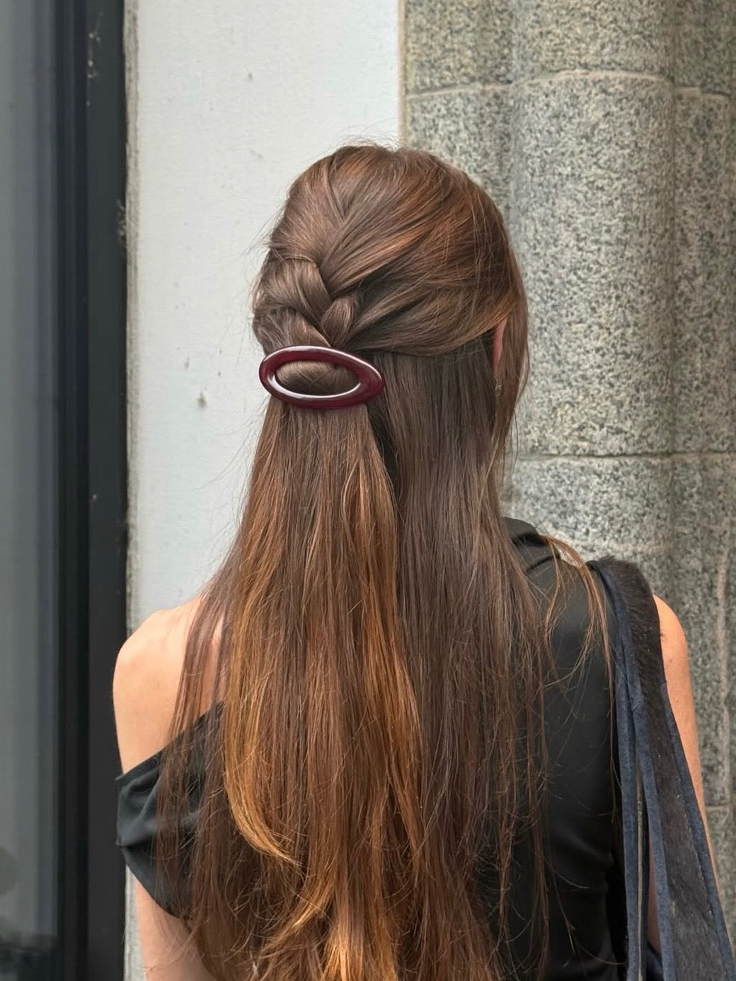 Frida - Hair Clip - Burgundy