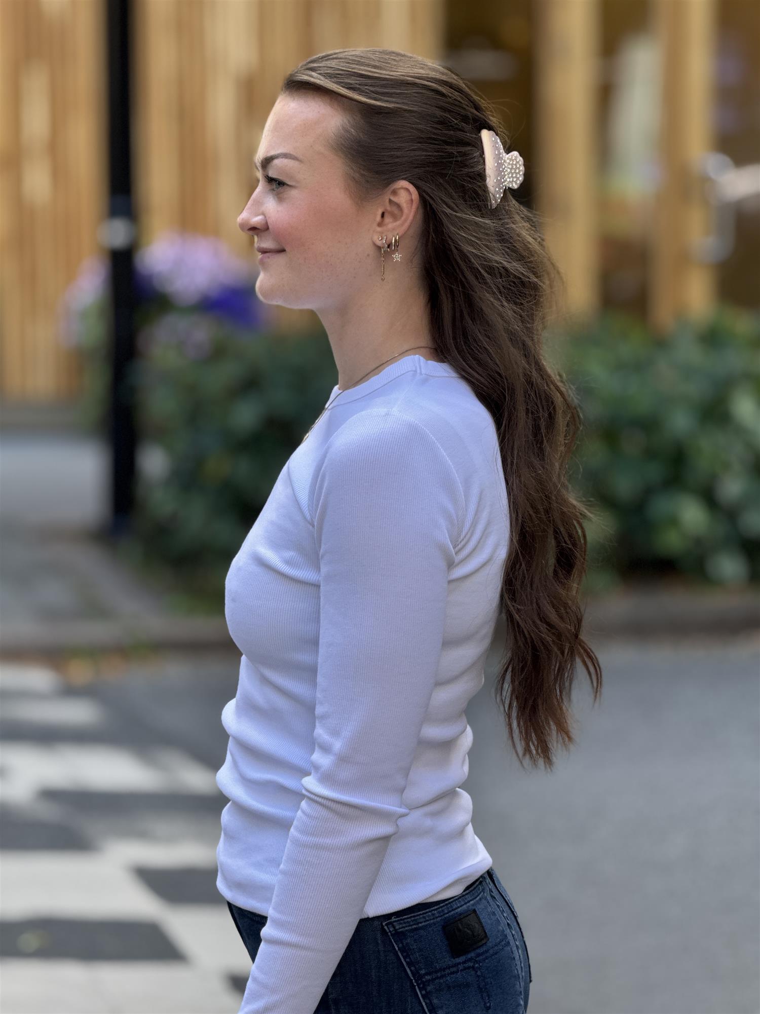 Bodil Longsleeve, White
