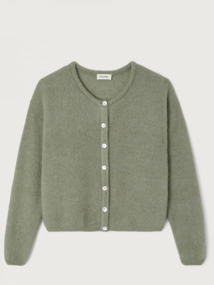 Vitow cardigan, Green
