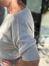 MOI Pullover, Grey Melange
