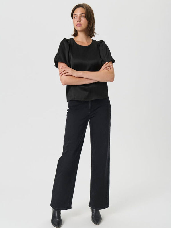 Uria PW Blouse, Black