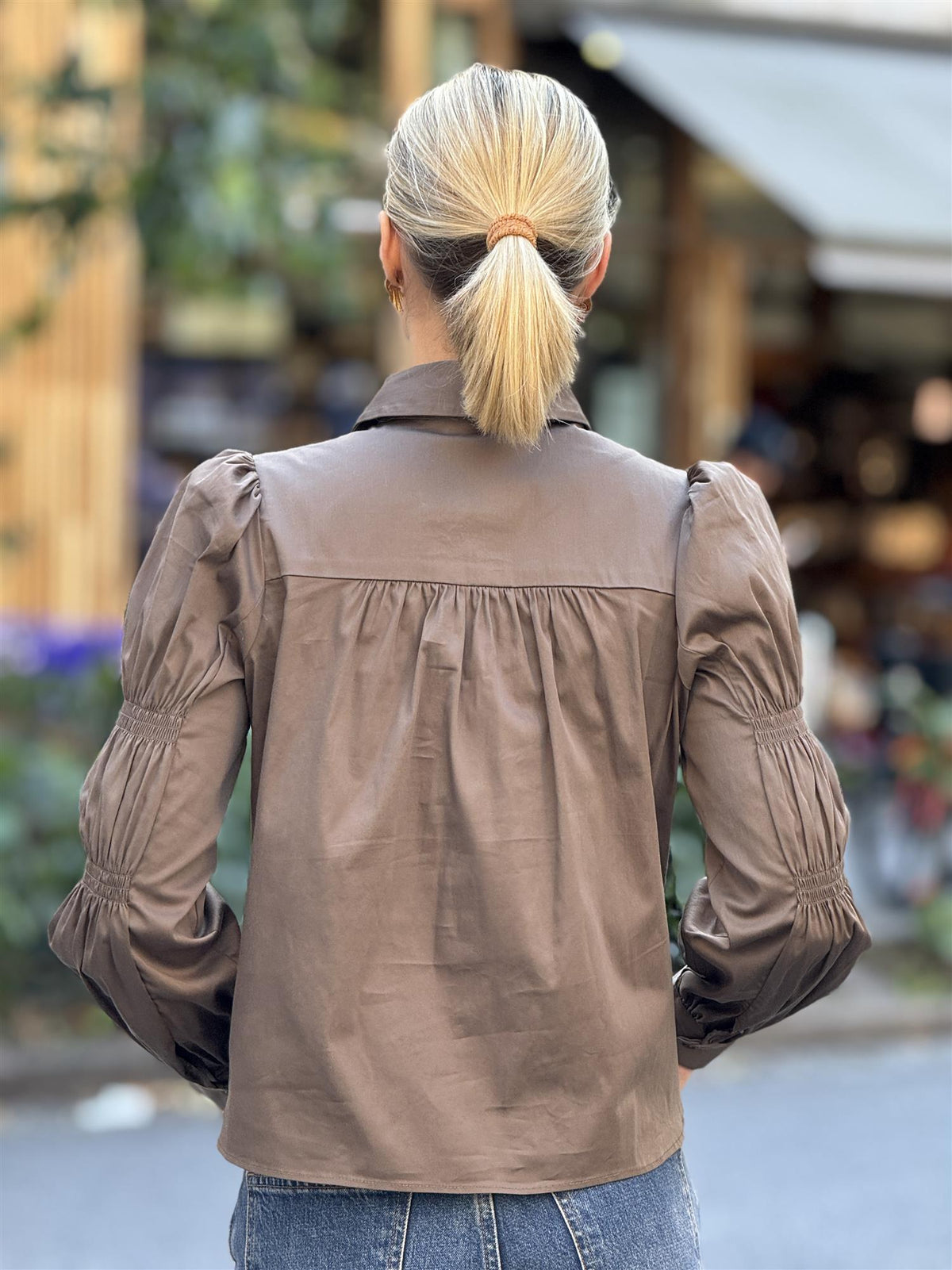 Britt Shirt, Brown