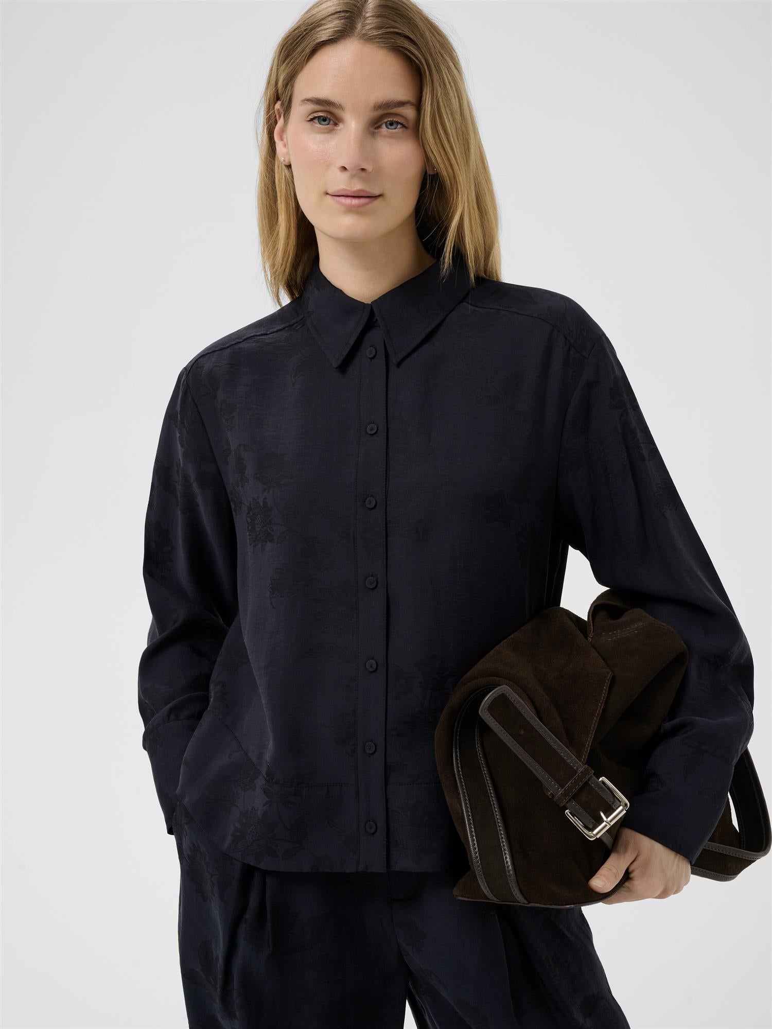 Carolla PW Shirt, Dark Navy