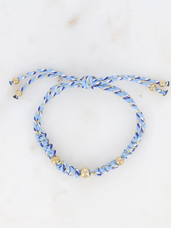 Sliding bracelet, Blue