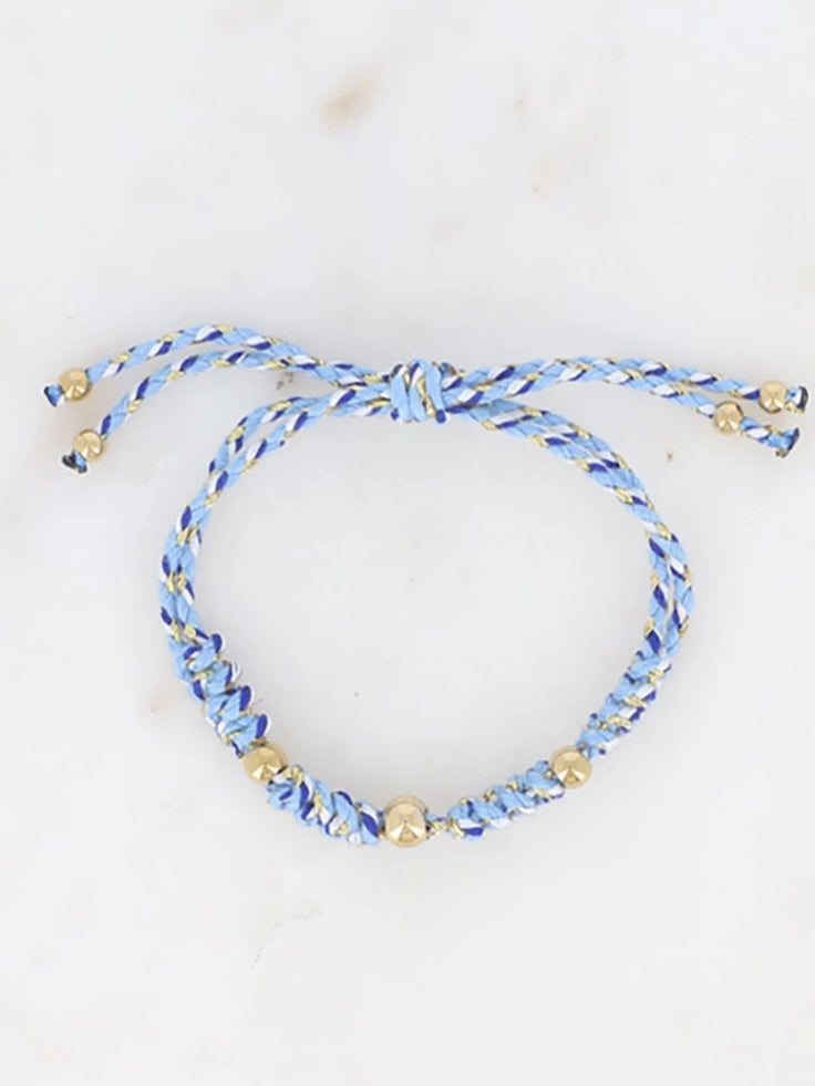 Sliding bracelet, Blue