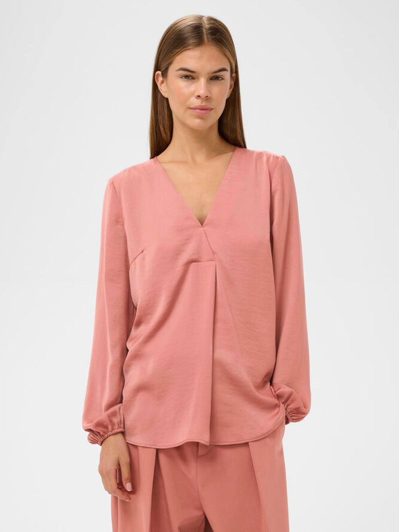 Rinda IW Blouse, Rose