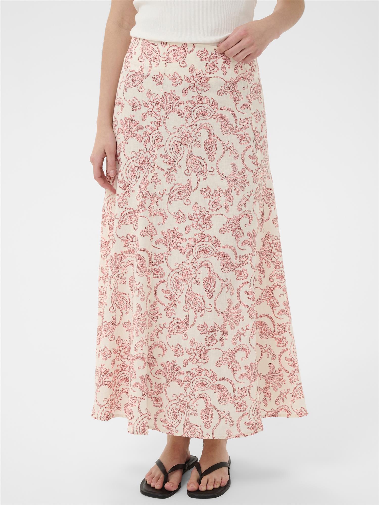 Beril PW Skirt, Peach