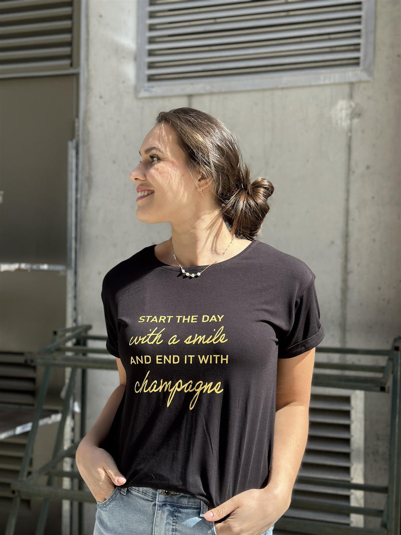 Aoife - T-Shirt, Black