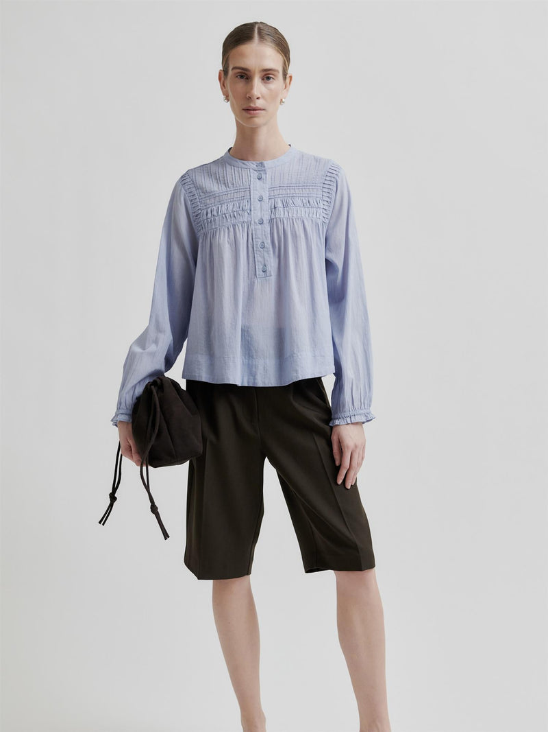Maise Blouse, Blue
