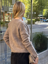 Casilda Cardigan, Brown