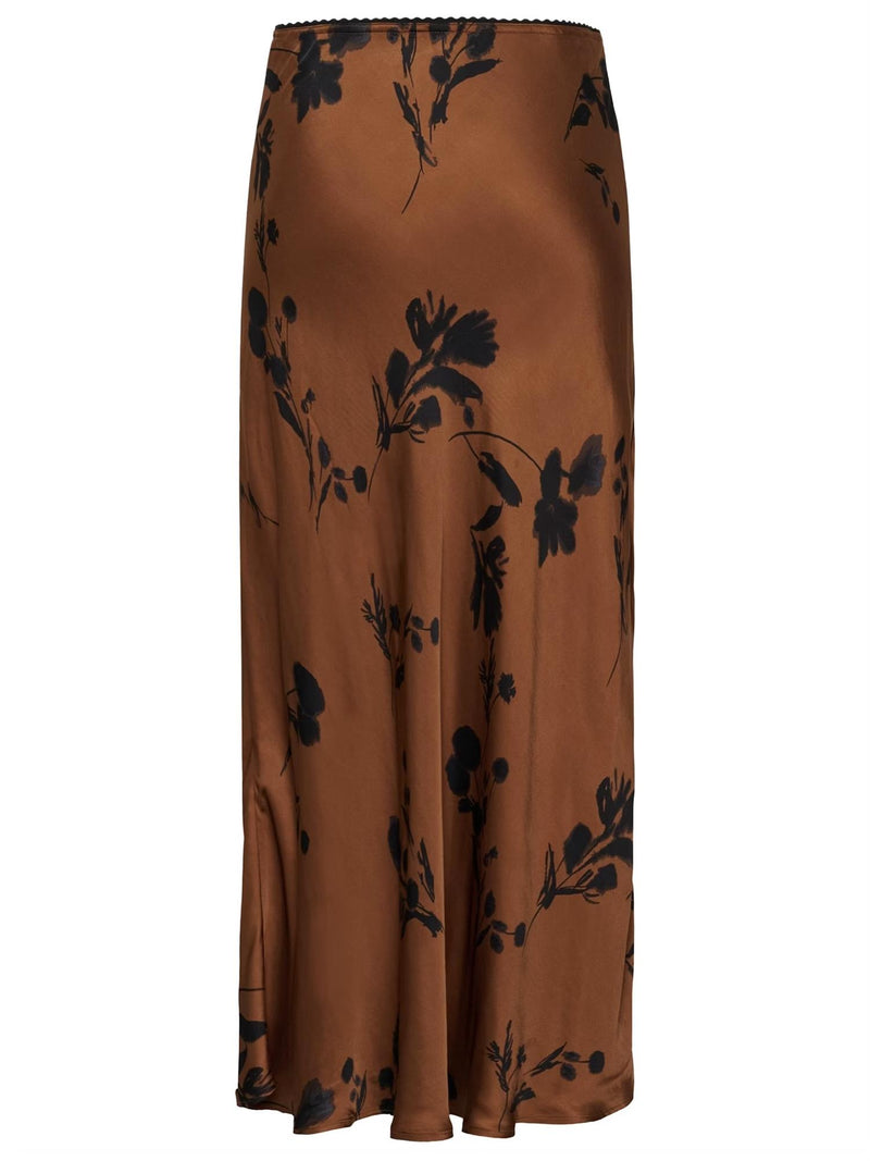 Laurina PW Skirt, Brown/Black