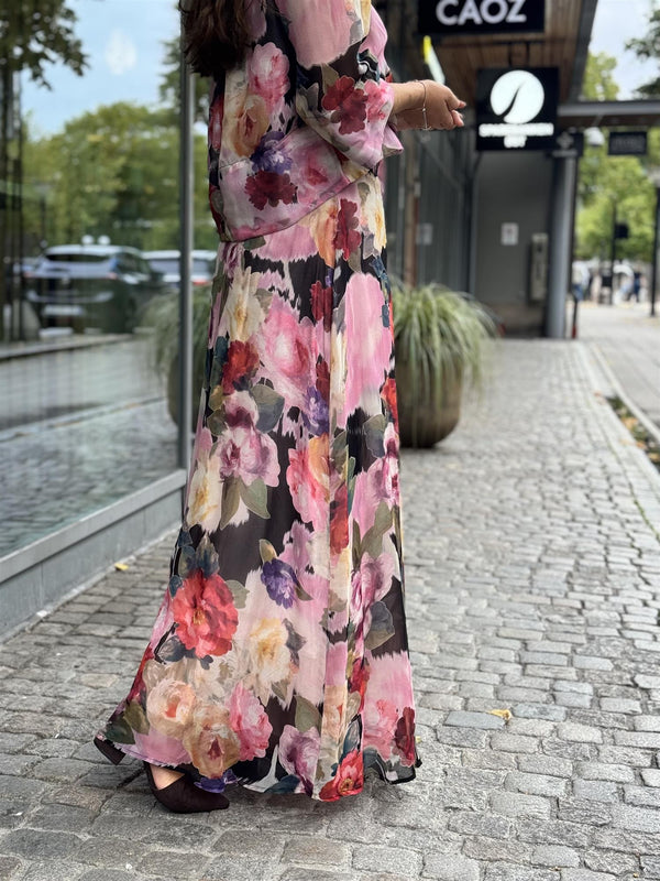 Organza Maxi Skirt