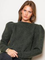 Bella Mohair Sweater Harvest Green