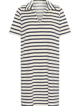 Rositta PW Dress, White/Blue