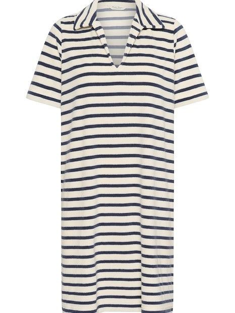 Rositta PW Dress, White/Blue