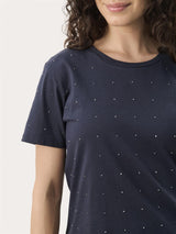 Maggi PW T-Shirt, Navy Shine