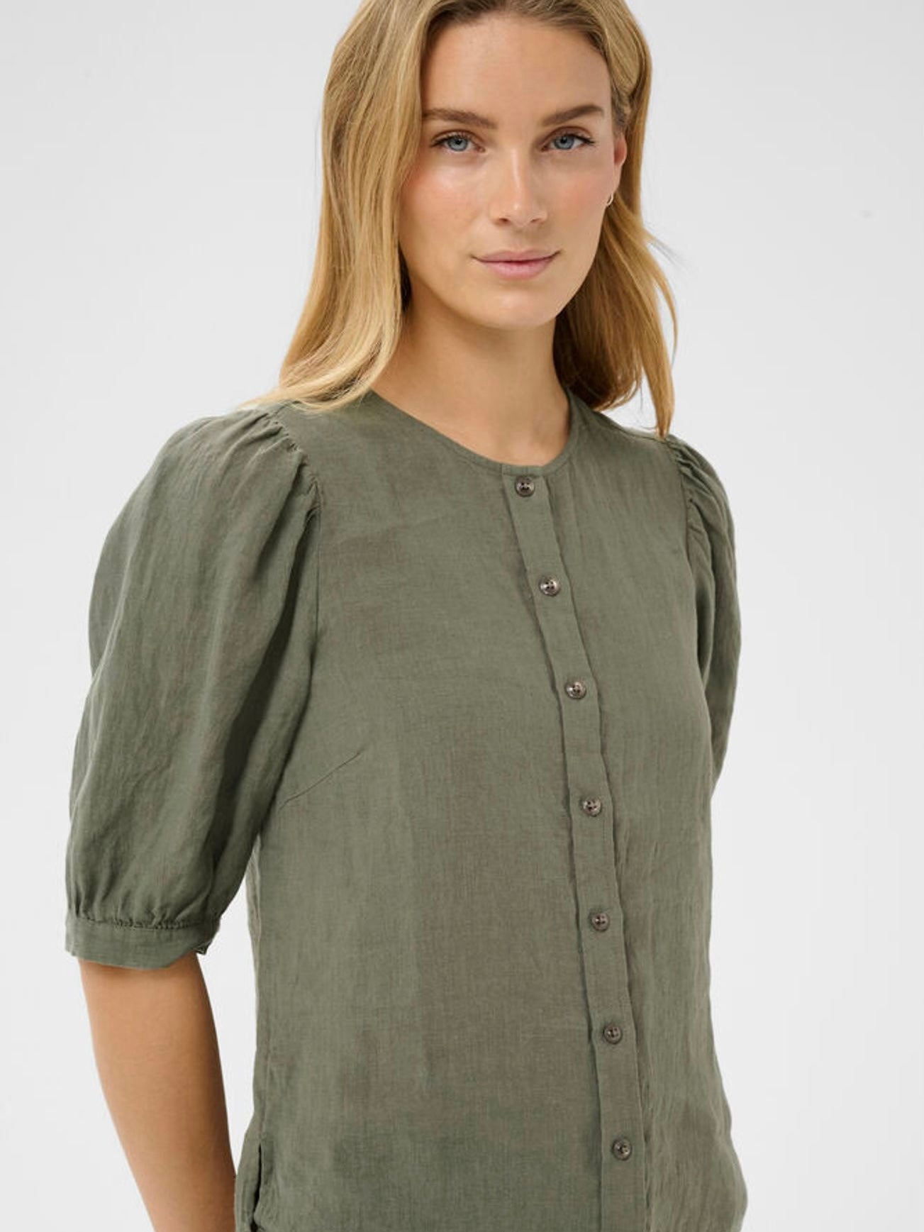 Azra PW Shirt, Olive