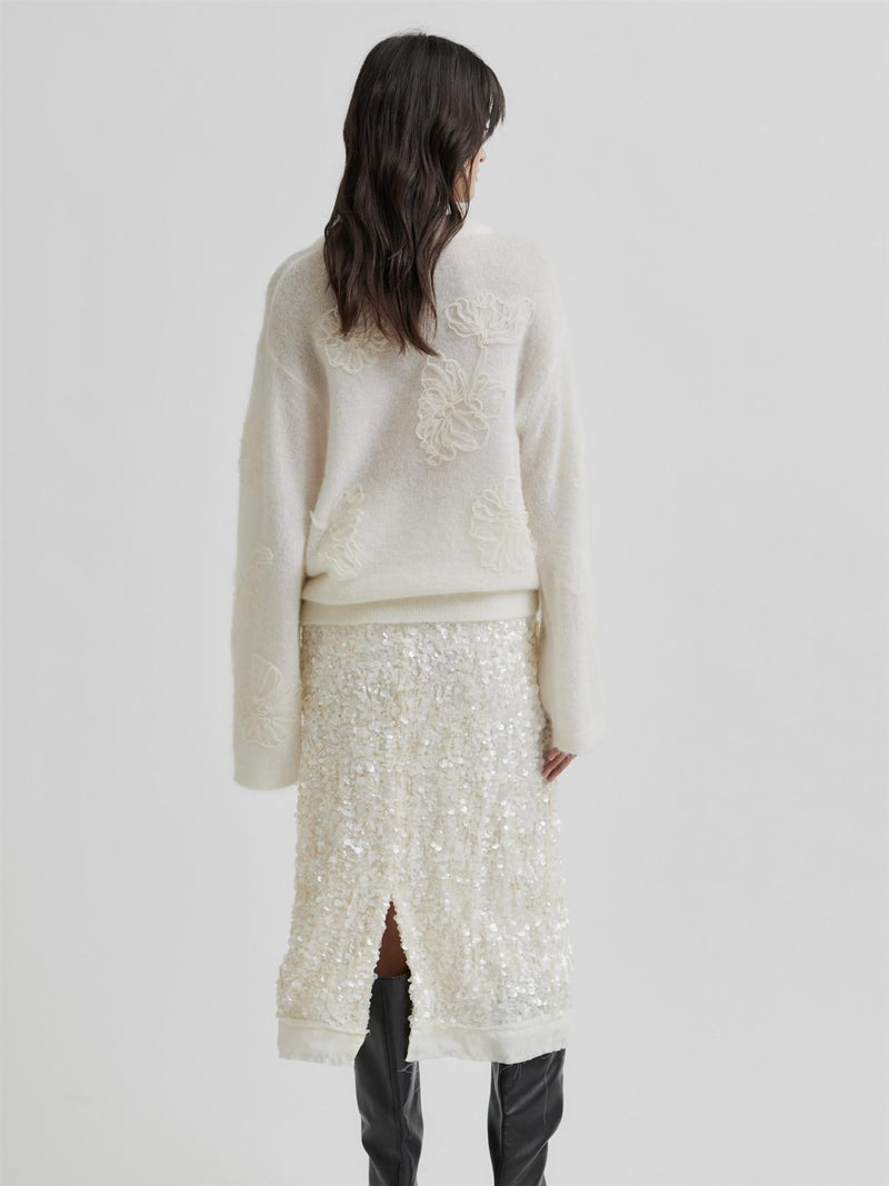Bellarose Knit O-Neck, Tofu