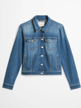 Denim Jacket, button closure, long sleeves