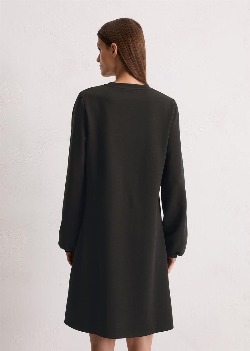Dress, long sleeve, Black
