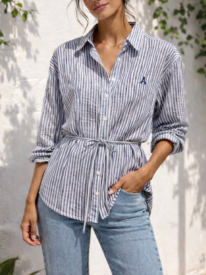 Palermo Seersucker Stripe