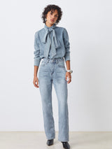 Laos Blouse, Blue