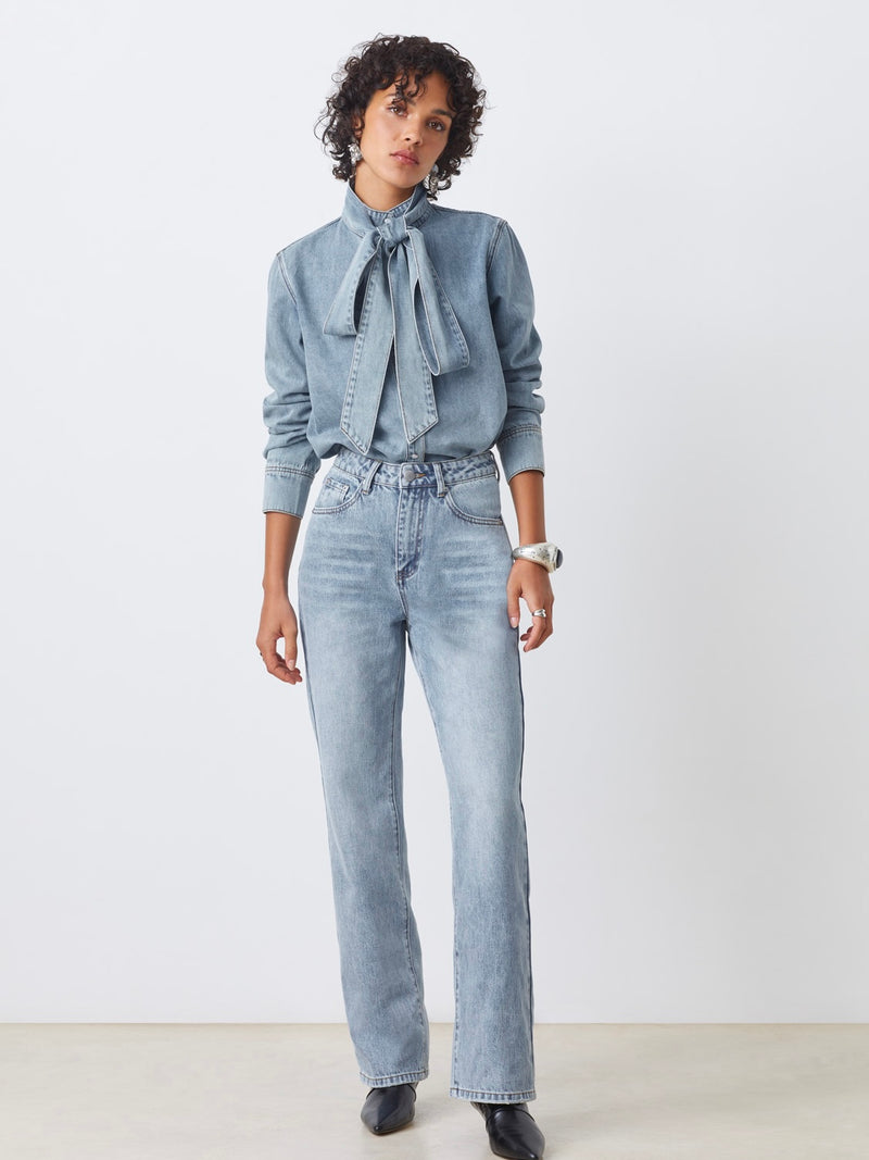 Laos Blouse, Blue