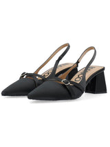 BIAMARALYN Buckle Slingback Satin