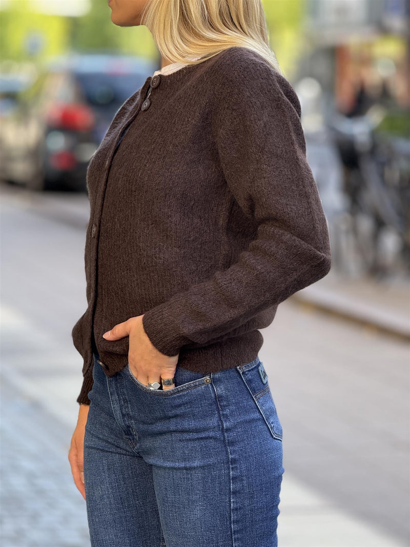 Kora cardigan 9965, Brown