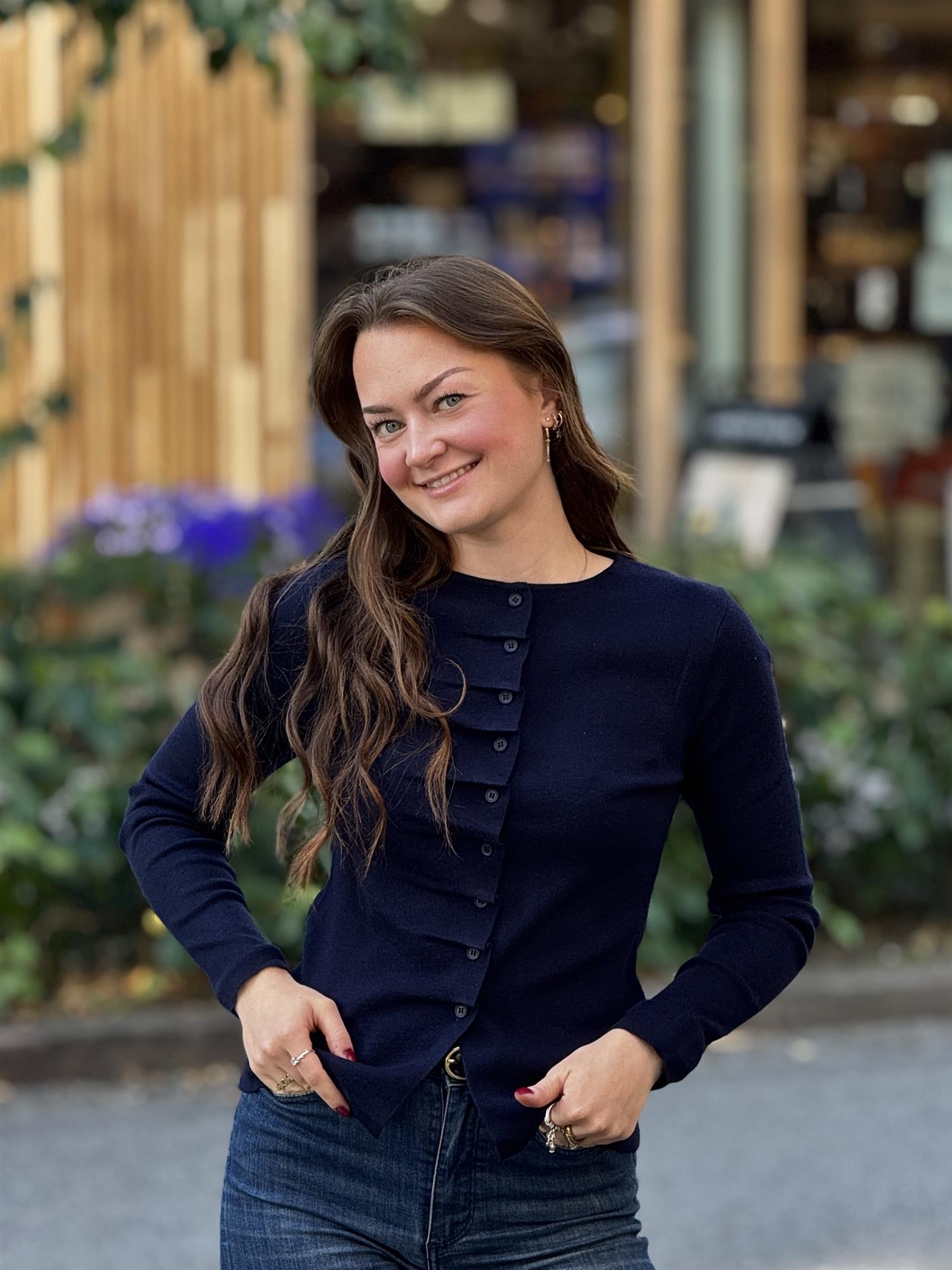GAMIRA Cardigan, Blue