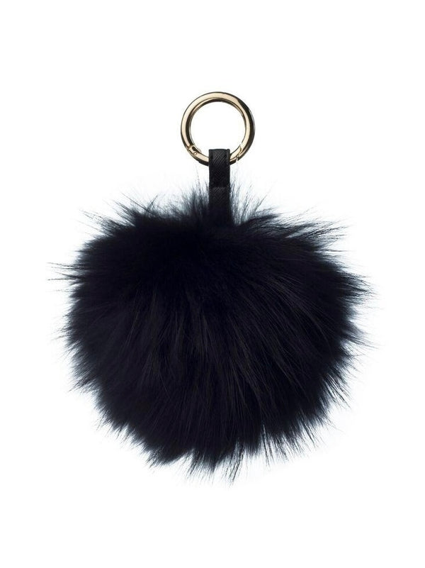 Raccoon Key Ring, Black