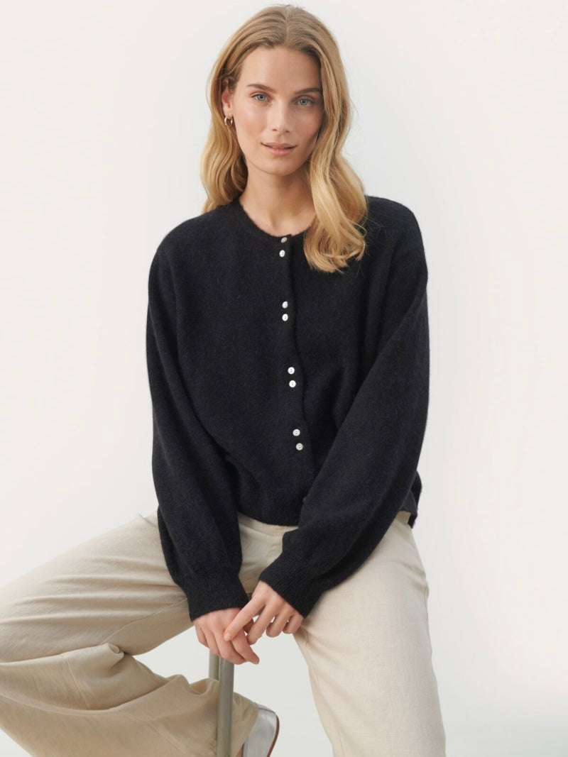 Ninell PW Cardigan, Black