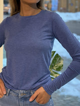 Matima O-Neck Tee, Blue