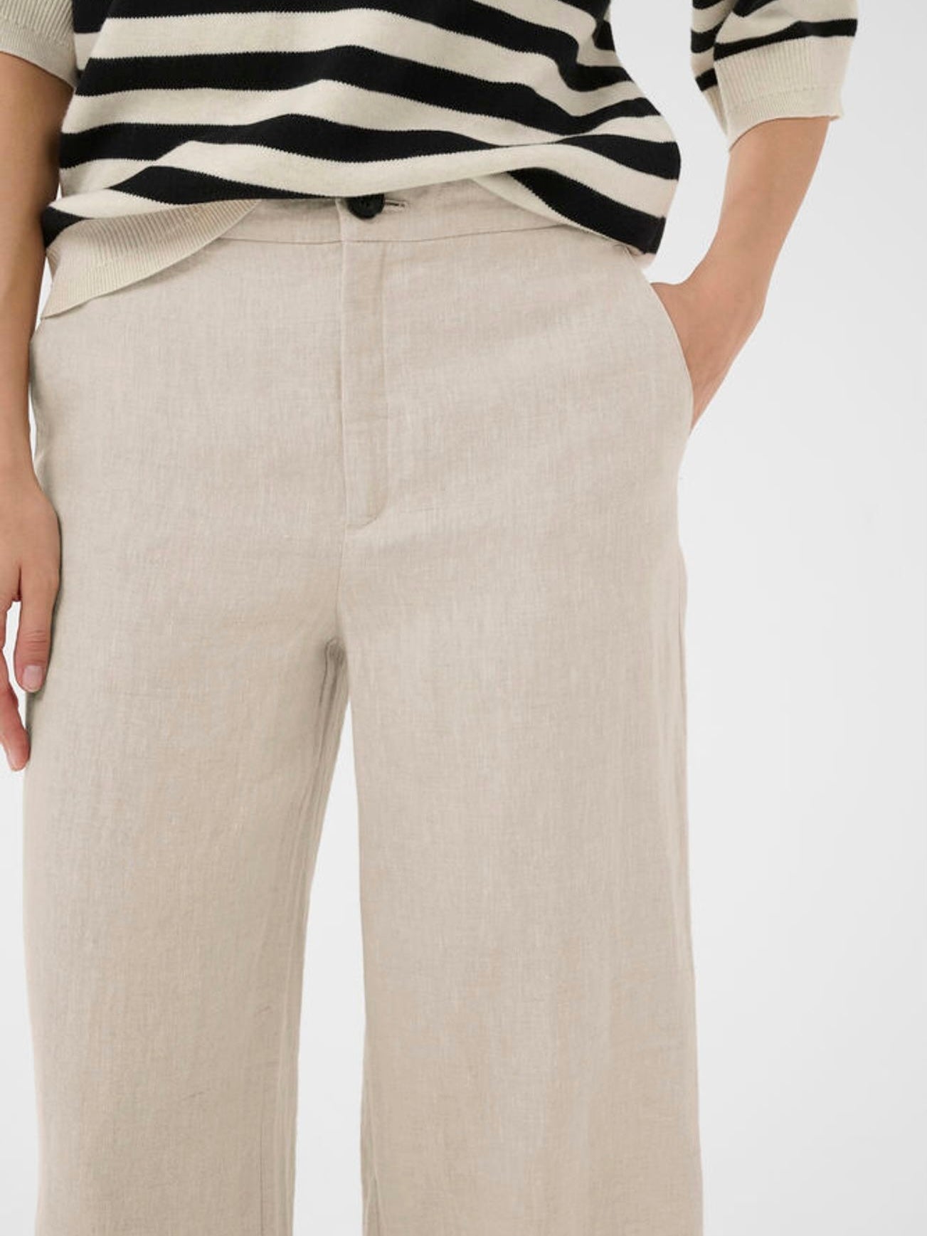 SOLINA IW PANTS, Ecru