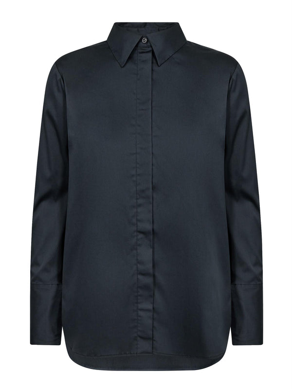 ISLA SOLID 7  Shirt, Dark Navy