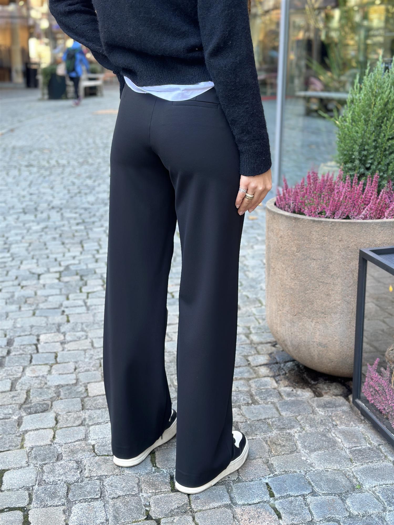 Tarita-L Trouser, Black (LONG)