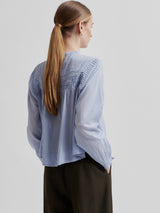 Maise Blouse, Blue