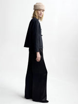 Phoebe wool jacket, Black