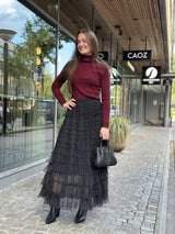 Tyllskjørt kapper, Black