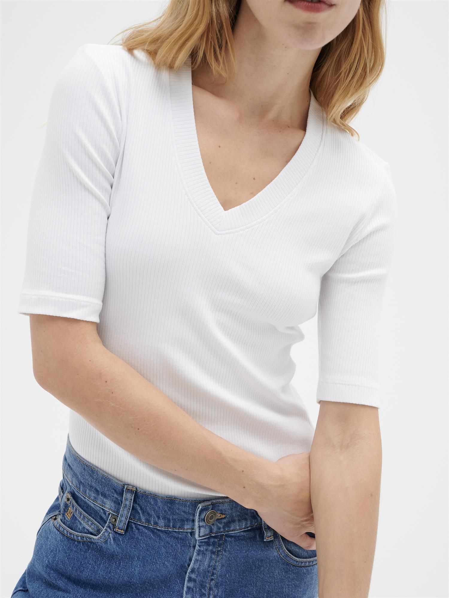 Dagna IW V T-shirt, Pure white