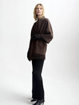 Akila Lambswool Jacket, Brown