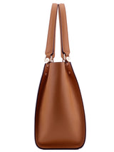 Hebdo, Small Tote, Camel